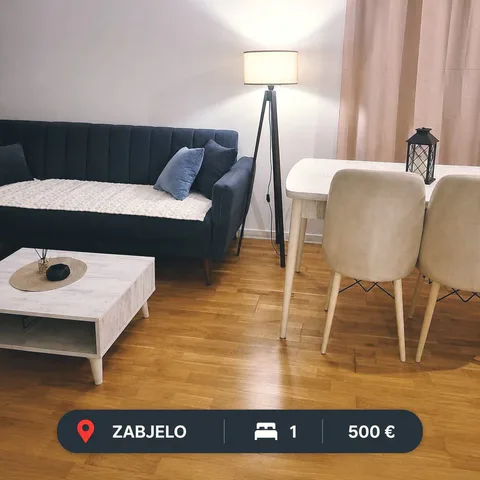 Izdaje se jednosoban stan *  📍 Zabjelo, Podgorica 📐 31 m² 🏢 Prizemlje (novogradnja) 💶 500 € - slika 2
